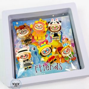 استیکر برجسته فانتزی لبوبو