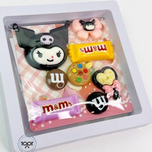 استیکر برجسته فانتزی کرومی